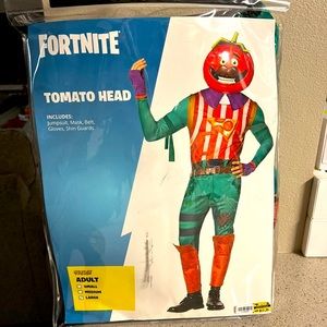 FORTNITE Tomato Head Costume Size Large